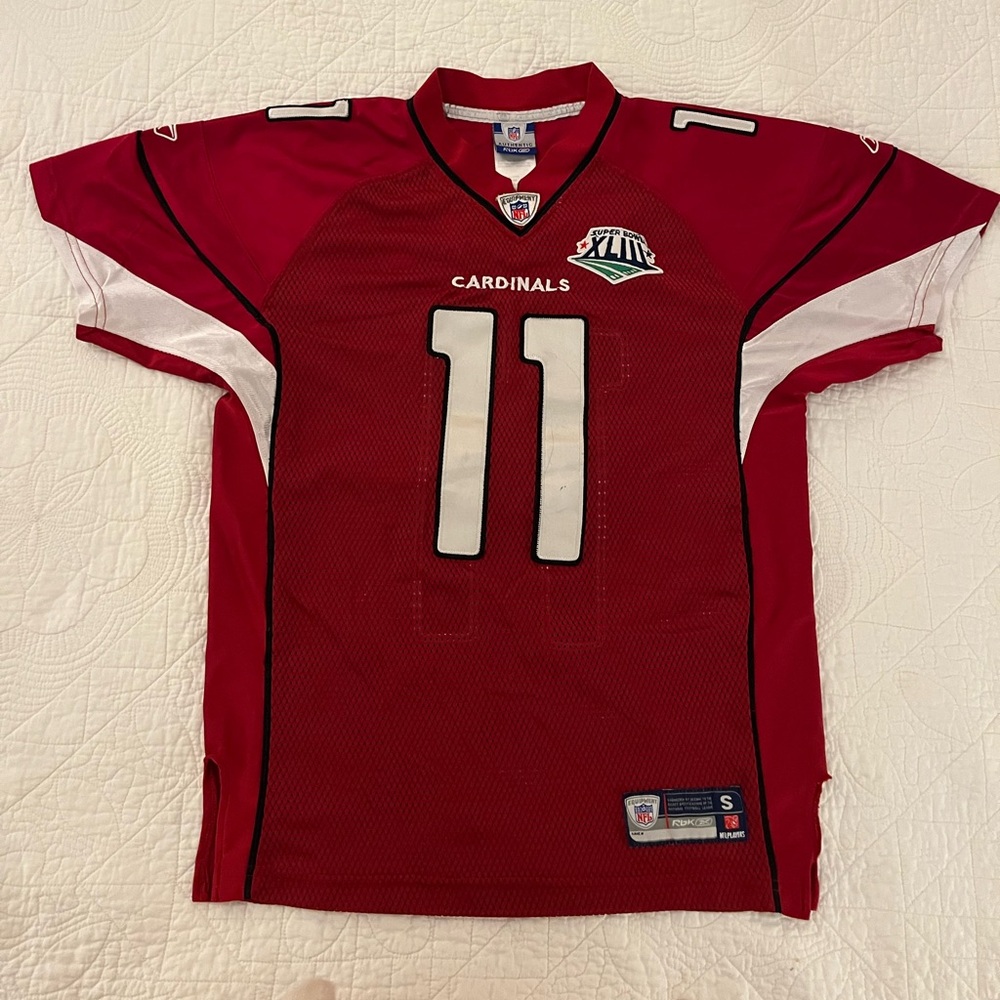 Fitzgerald Cardinal #11 Super Bowl XLIII Jersey